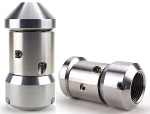 RVS roterende spuitkop 1/4"F-72l/m-200bar