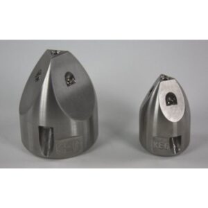 Spuitkop RVS breaker 3/8"-60l/m-200bar